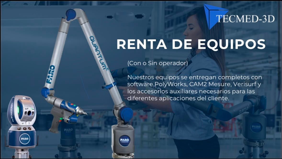 Renta de equipo FARO